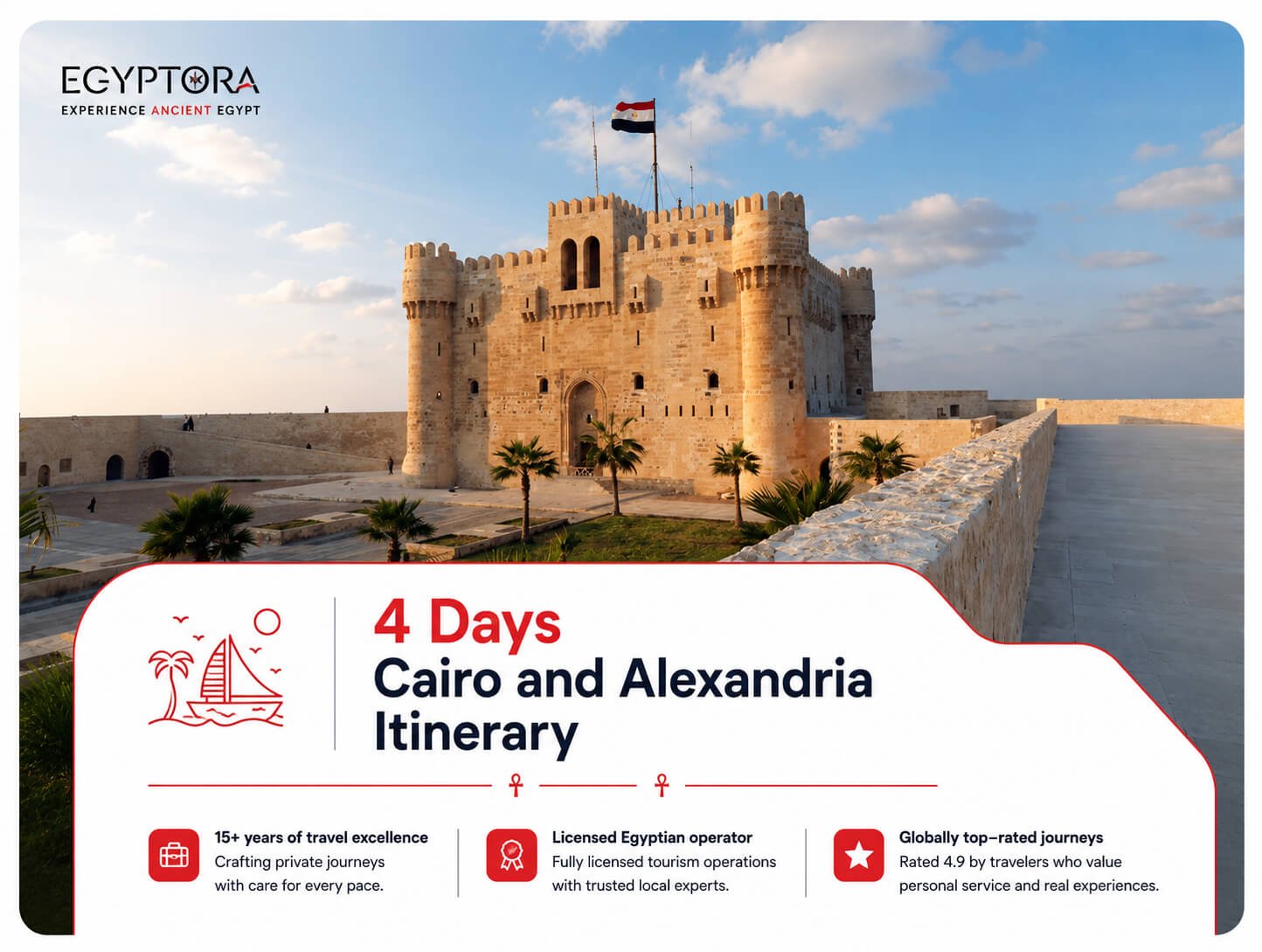 4 Days Cairo and Alexandria Itinerary